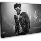 Tyga BW Rapper Hip-Hop Music Rap  20x16 inch FRAMED CANVAS WALL PRINT