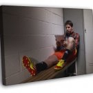 Leo Lionel Messi FC Barcelona Argentina Soccer  20x16 inch FRAMED CANVAS WALL PRINT