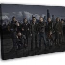 Chicago PD Characters Cast Tv Series  20x16 inch FRAMED CANVAS WALL PRINT