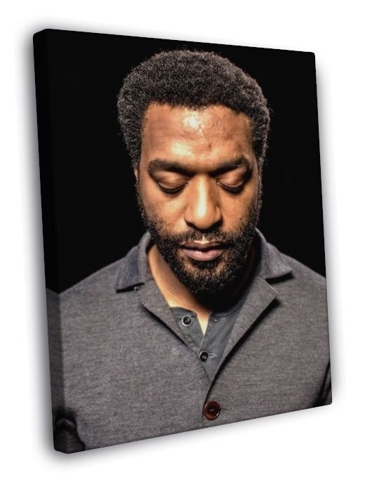 Chiwetel Ejiofor Amazing Portrait Handsome Actor WALL  20x16 inch FRAMED CANVAS PRINT
