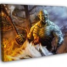 The Hobbit An Unexpected Journey Painting Art Azog  20x16 inch FRAMED CANVAS WALL PRINT