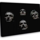 Queen Words Art Freddie Mercury Rock Band Music  20x16 inch FRAMED CANVAS WALL PRINT
