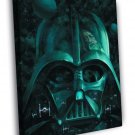 TIE Fighters Space Darth Vader Star Wars Movie Awesome  20x16 inch FRAMED CANVAS WALL PRINT