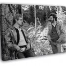Star Wars The Return of the Jedi Behind the Scenes WALL  20x16 inch FRAMED CANVAS PRINT