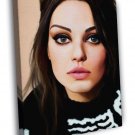 Mila Kunis Portrait Painting Actress  20x16 inch FRAMED CANVAS WALL PRINT