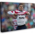 Benji Joya Celebration Amazing USA Football Soccer  20x16 inch FRAMED CANVAS WALL PRINT