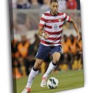 Clint Dempsey USA Football Soccer Sport  20x16 inch FRAMED CANVAS WALL PRINT