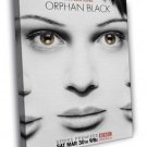 Orphan Black TV Series  20x16 inch FRAMED CANVAS WALL PRINT