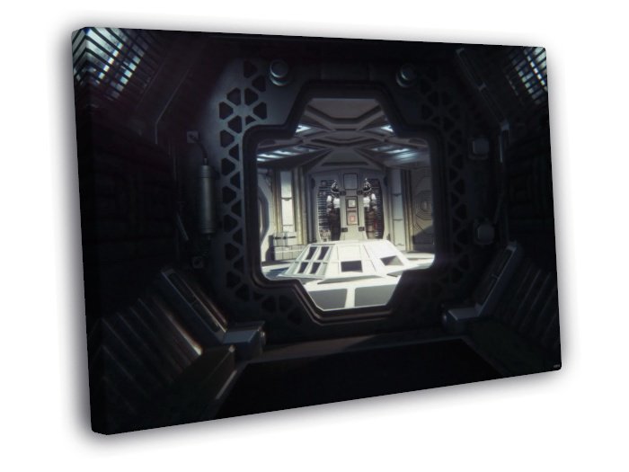 Alien Isolation Video Game  20x16 inch FRAMED CANVAS WALL PRINT