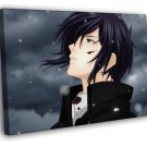 Hakuouki Shinsengumi Saitou Hajime Anime Manga  20x16 inch FRAMED CANVAS WALL PRINT