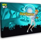 Ben 10 Gwen Tennyson Cartoon TV Series Art  20x16 inch FRAMED CANVAS WALL PRINT