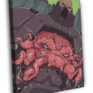 Krang Teenage Mutant Ninja Turtles Classic Art TMNT WALL  20x16 inch FRAMED CANVAS PRINT