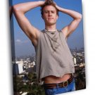 Heath Ledger Curly Young Actor City View WALL  20x16 inch FRAMED CANVAS PRINT