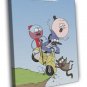 The Regular Show Characters Cool Funny Cartoon TV  20x16 inch FRAMED CANVAS WALL PRINT