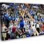 Stephen Curry Shot Golden State Basketball 20x16 inch FRAMED CANVAS WALL PRINT