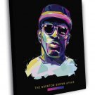 The Brenton Brown Affair Art Rap Hip-Hop Music  20x16 inch FRAMED CANVAS WALL PRINT