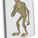 The Secret Saturdays Fiskerton Phantom Gorilla-Cat Art  20x16 inch FRAMED CANVAS WALL PRINT
