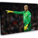 Tim Howard Everton USA Goalkeeper Football Soccer  20x16 inch FRAMED CANVAS WALL PRINT