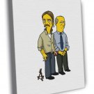 True Detective Cool Funny Art TV Series  20x16 inch FRAMED CANVAS WALL PRINT