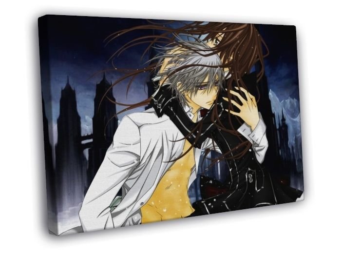 Vampire Knight Zero Yuki Anime Manga Art  20x16 inch FRAMED CANVAS WALL PRINT