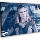 Vikings TV Series Gaia Weiss Porunn  20x16 inch FRAMED CANVAS WALL PRINT