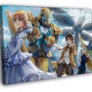 Aldnoah.Zero Mecha Characters Aldnoah Anime  20x16 inch FRAMED CANVAS WALL PRINT