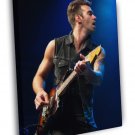 American Authors Zac Barnett Guitar Stage Rock Band  20x16 inch FRAMED CANVAS WALL PRINT