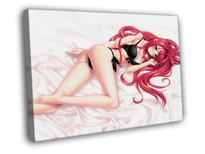 Crimson Shinkyoku Soukai Polyphonica Anime Art  20x16 inch FRAMED CANVAS WALL PRINT