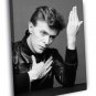 David Bowie Portrait Rock Music Singer BW 20x16 inch FRAMED CANVAS WALL PRINT