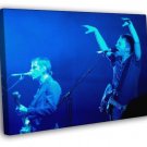 Radiohead Great Ed O'Brien Thom Yorke Stage Rock Band  20x16 inch FRAMED CANVAS WALL PRINT