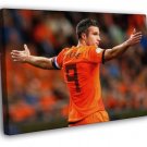 Robin van Persie Captain The Netherlands World Cup  20x16 inch FRAMED CANVAS WALL PRINT