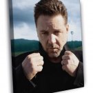Russell Crowe Overcoat Nature Amazing Portrait Rare  20x16 inch FRAMED CANVAS WALL PRINT