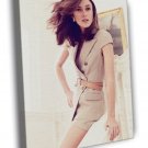 Keira Knightley Beauty Style Actress WALL  20x16 inch FRAMED CANVAS PRINT