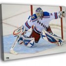 Henrik Lundqvist New York Rangers Hockey WALL  20x16 inch FRAMED CANVAS PRINT