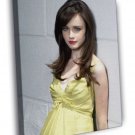 Alexis Bledel Cute Actress Beautiful Model Girl WALL  20x16 inch FRAMED CANVAS PRINT