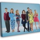 Suburgatory Characters Cast Tv Series WALL  20x16 inch FRAMED CANVAS PRINT