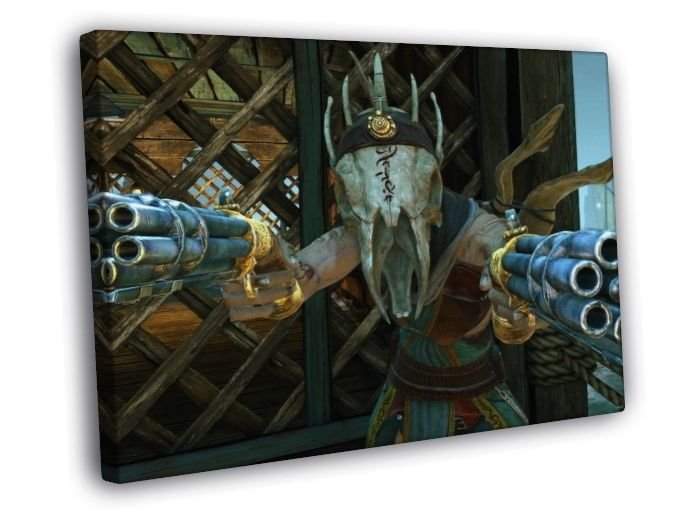 Nosgoth Wapens Awesome Video Game WALL  20x16 inch FRAMED CANVAS PRINT