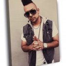 Sean Paul Reggae R&B Hip-Hop Music WALL  20x16 inch FRAMED CANVAS PRINT