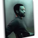 Chiwetel Ejiofor Portrait Awesome Handsome Actor WALL  20x16 inch FRAMED CANVAS PRINT