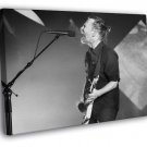 Radiohead Amazing Thom Yorke Singing Stage Guitar WALL  20x16 inch FRAMED CANVAS PRINT