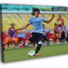 Edinson Cavani Paris Saint-Germain Uruguay WALL  20x16 inch FRAMED CANVAS PRINT