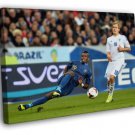 Paul Pogba Sliding Tackle France Soccer Football WALL  20x16 inch FRAMED CANVAS PRINT
