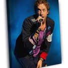 Coldplay Chris Martin Rock Band Music Art  20x16 inch FRAMED CANVAS WALL PRINT
