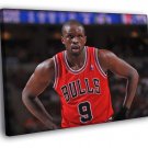 Luol Deng Chicago Bulls Basketball Sport  20x16 inch FRAMED CANVAS WALL PRINT