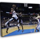 Russell Westbrook Layup OKC Thunder Sport  20x16 inch FRAMED CANVAS WALL PRINT