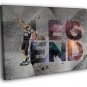 Tim Duncan Legend San Antonio Spurs Art Sport  20x16 inch FRAMED CANVAS WALL PRINT