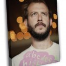 Bon Iver Justin Vernon Indie Folk Band Music Singer  20x16 inch FRAMED CANVAS WALL PRINT