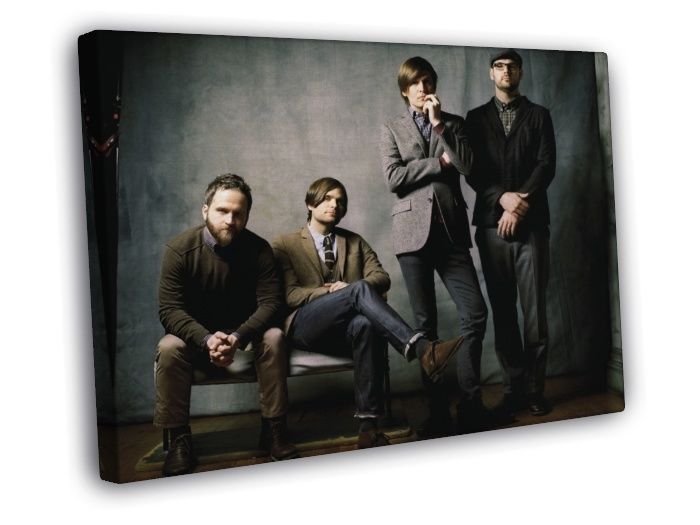 Death Cab For Cutie Alternative Indie Pop Rock  20x16 inch FRAMED CANVAS WALL PRINT