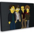 Death Cab For Cutie Alternative Indie Rock Band Art  20x16 inch FRAMED CANVAS WALL PRINT