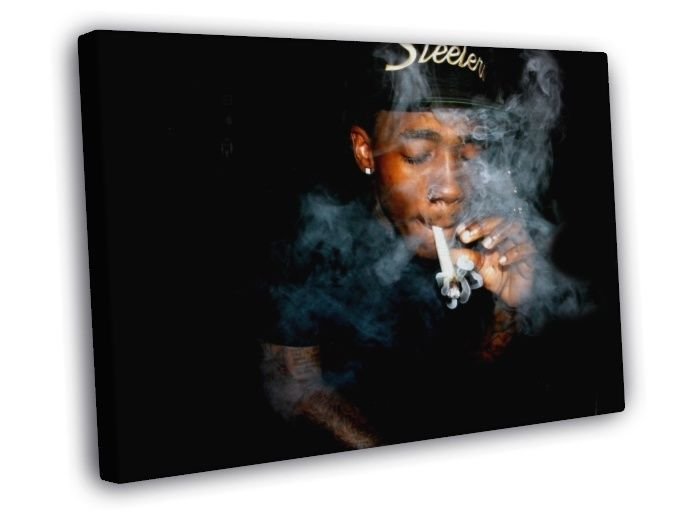 Dizzy Wright Smoke Rapper Rap Hip-Hop Music  20x16 inch FRAMED CANVAS WALL PRINT